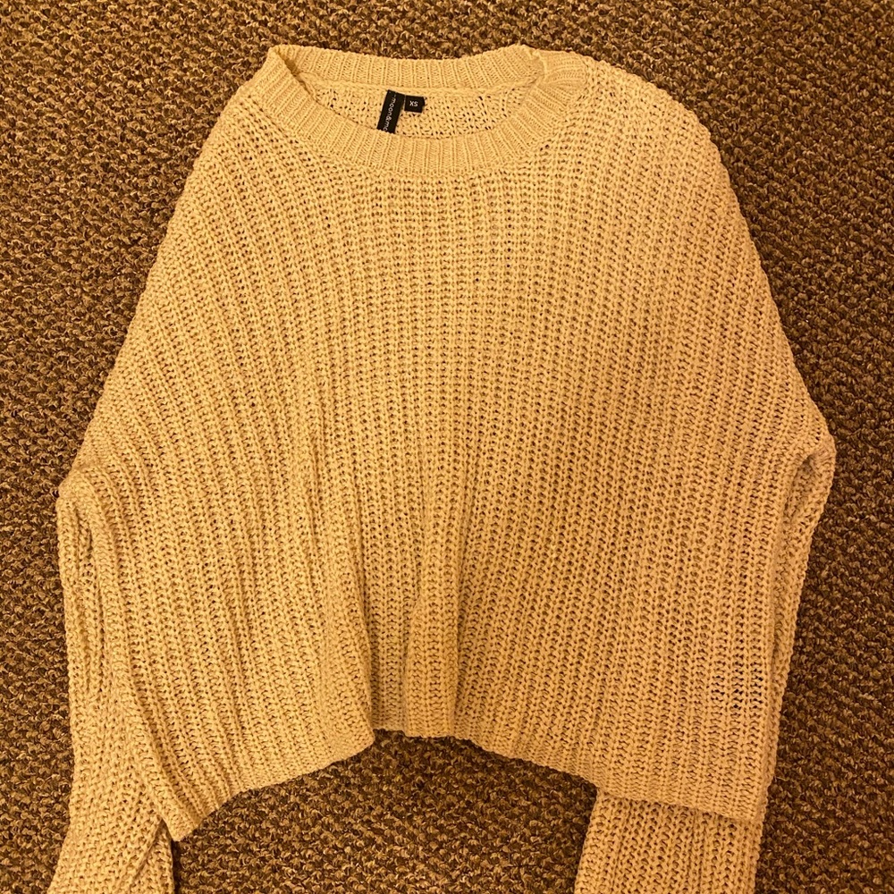 Super cute knit sweater!